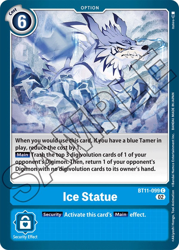 Ice Statue [BT11-099] [Dimensional Phase] | The Gaming-Verse