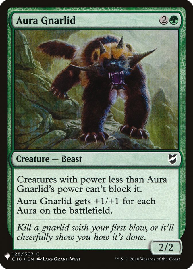 Aura Gnarlid [Mystery Booster] | The Gaming-Verse