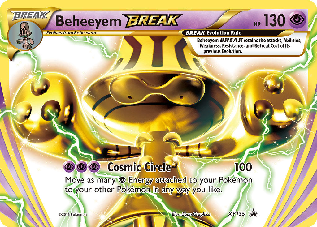 Beheeyem BREAK (XY135) [XY: Black Star Promos] | The Gaming-Verse