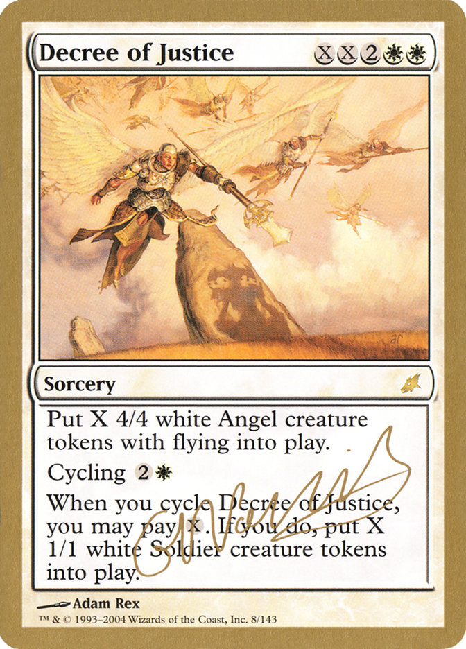 Decree of Justice (Gabriel Nassif) [World Championship Decks 2004] | The Gaming-Verse