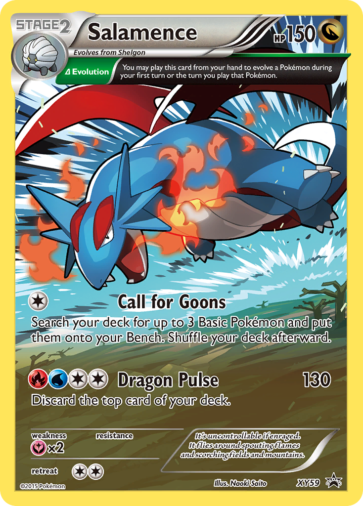 Salamence (XY59) [XY: Black Star Promos] | The Gaming-Verse