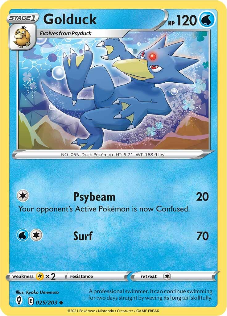 Golduck (025/203) [Sword & Shield: Evolving Skies] | The Gaming-Verse