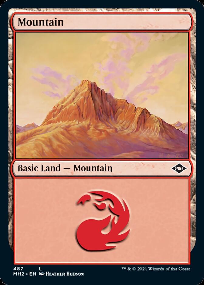 Mountain (487) [Modern Horizons 2] | The Gaming-Verse