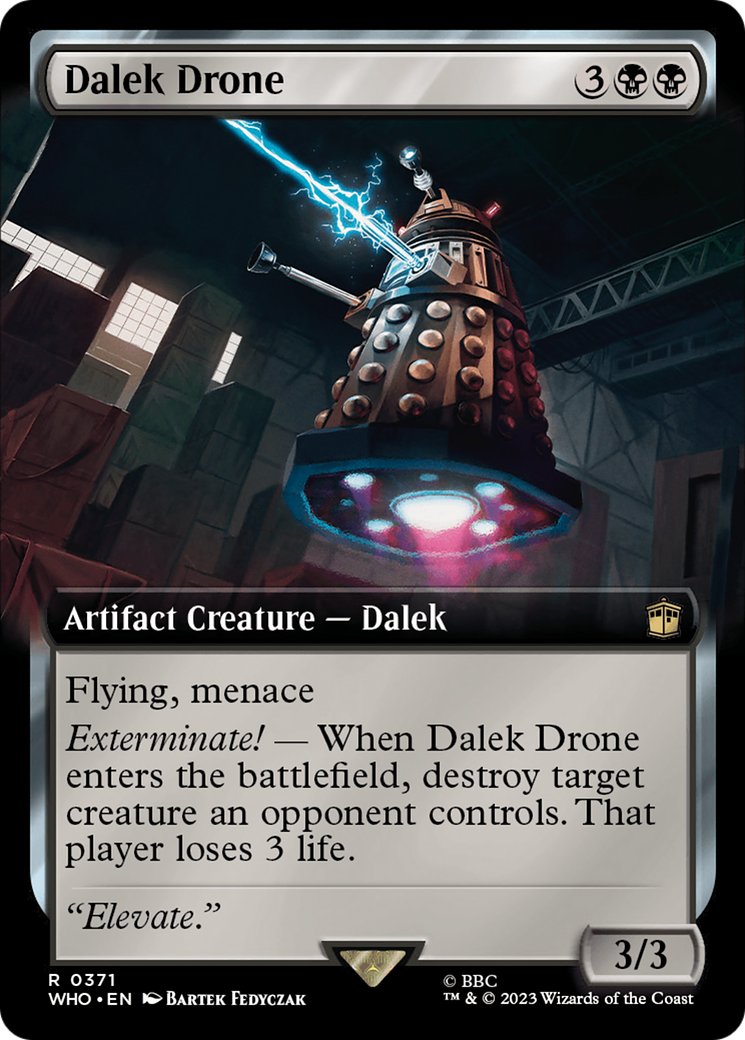 Dalek Drone (Extended Art) [Doctor Who] | The Gaming-Verse