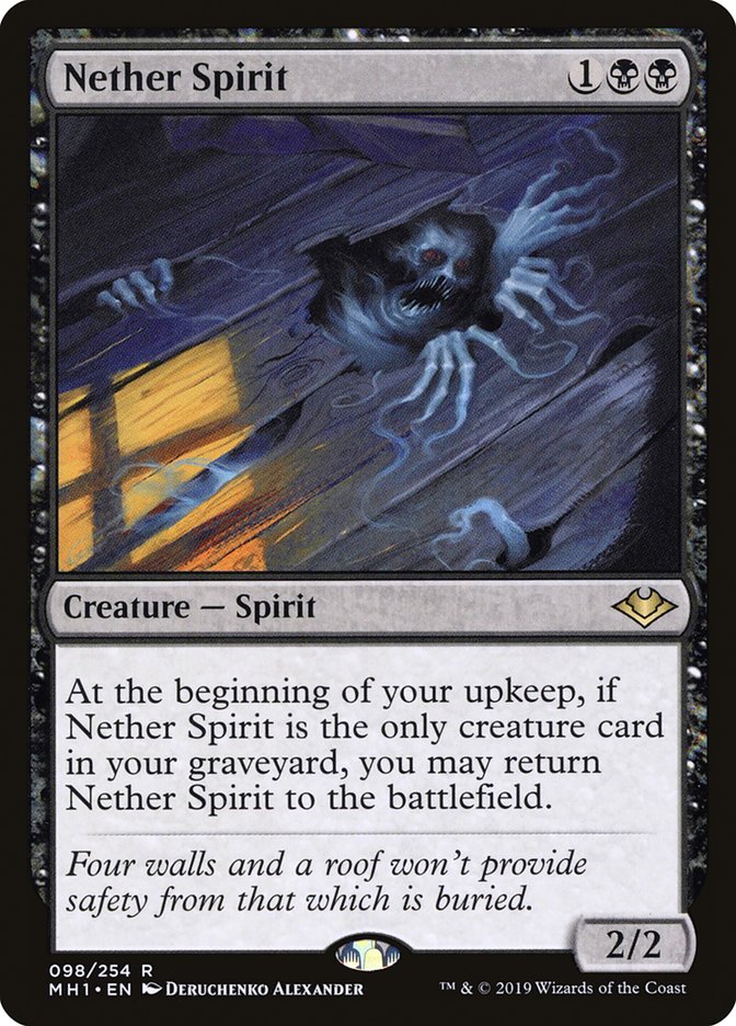 Nether Spirit [Modern Horizons] | The Gaming-Verse