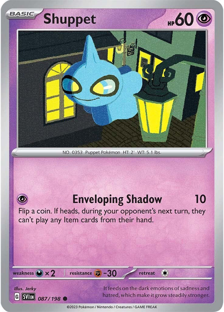 Shuppet (087/198) [Scarlet & Violet: Base Set] | The Gaming-Verse