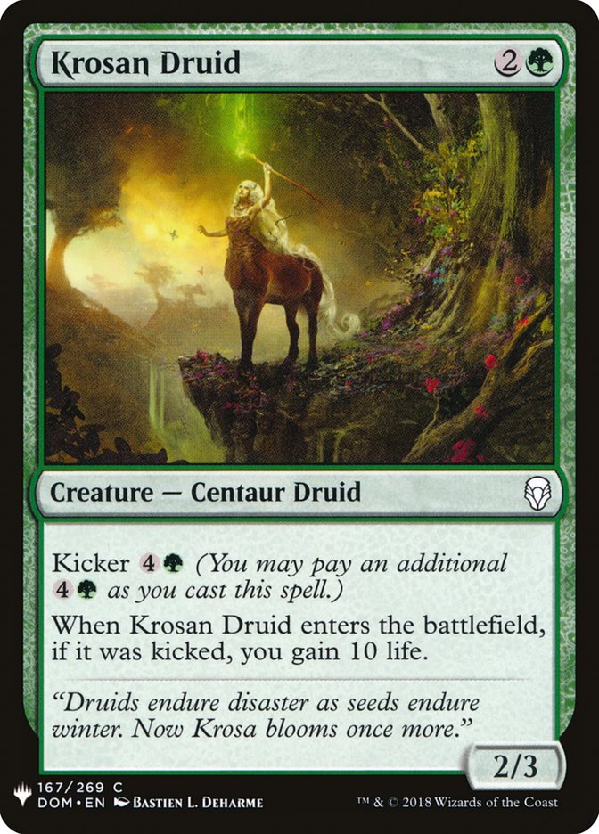 Krosan Druid [Mystery Booster] | The Gaming-Verse