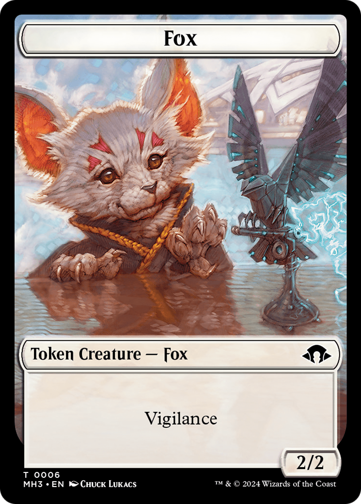 Servo // Fox Double-Sided Token [Modern Horizons 3 Tokens] | The Gaming-Verse