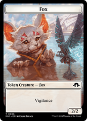 Servo // Fox Double-Sided Token [Modern Horizons 3 Tokens] | The Gaming-Verse