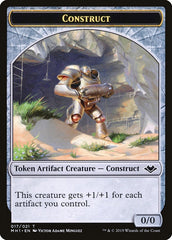 Goblin (010) // Construct (017) Double-Sided Token [Modern Horizons Tokens] | The Gaming-Verse