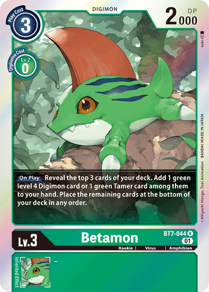 Betamon [BT7-044] [Next Adventure] | The Gaming-Verse