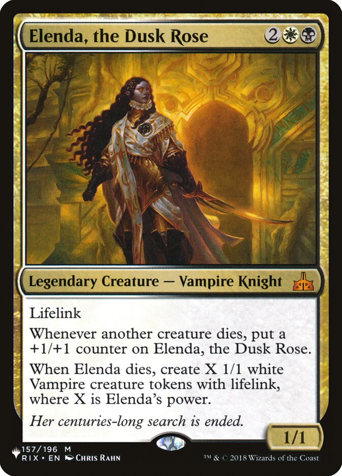 Elenda, the Dusk Rose [The List] | The Gaming-Verse