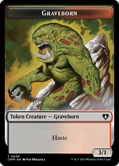 Thopter // Graveborn Double-Sided Token [Commander Masters Tokens] | The Gaming-Verse