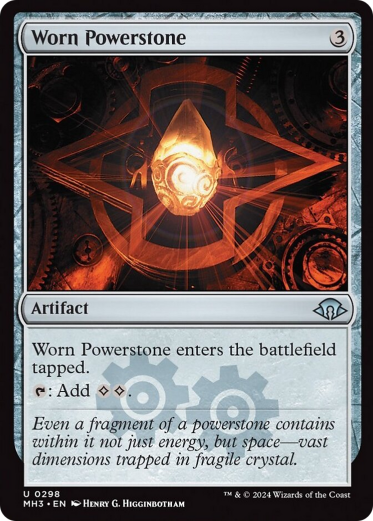 Worn Powerstone [Modern Horizons 3] | The Gaming-Verse