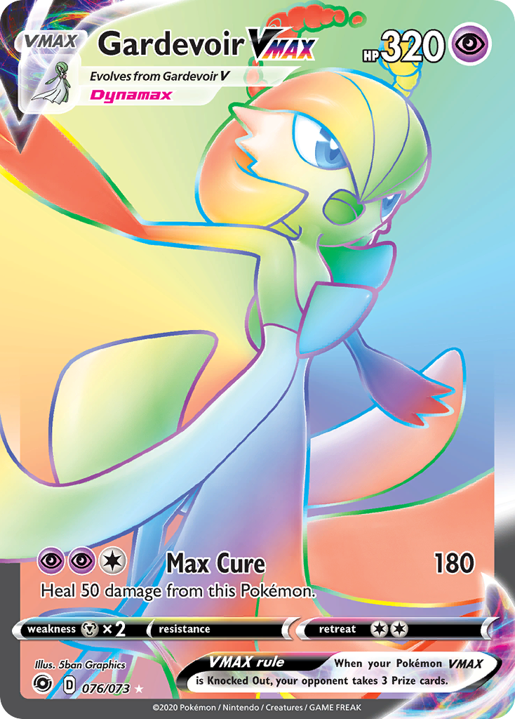 Gardevoir VMAX (076/073) [Sword & Shield: Champion's Path] | The Gaming-Verse