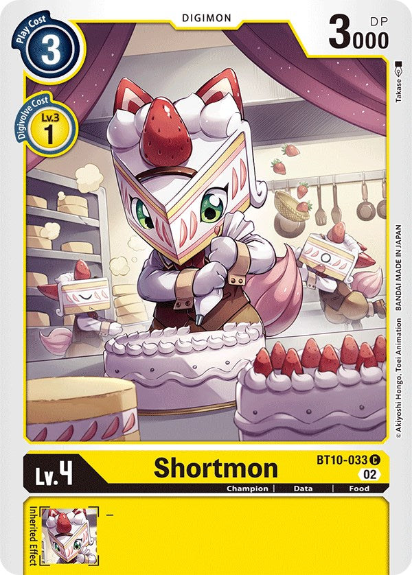 Shortmon [BT10-033] [Xros Encounter] | The Gaming-Verse