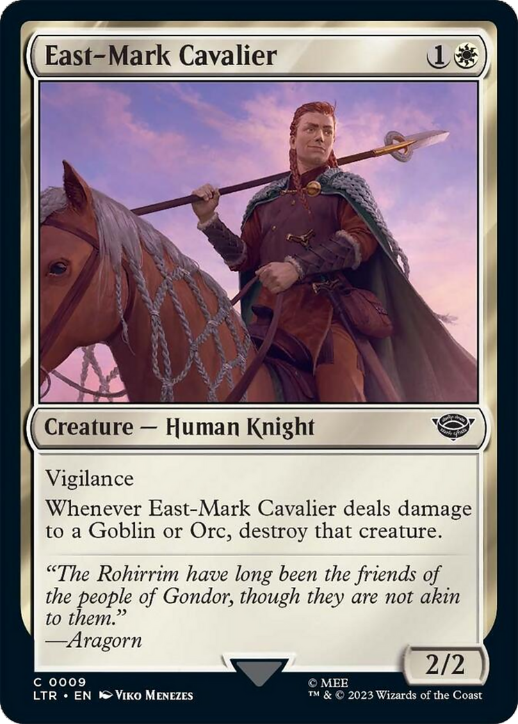 East-Mark Cavalier [The Lord of the Rings: Tales of Middle-Earth] | The Gaming-Verse