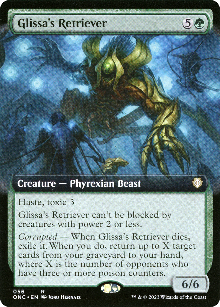 Glissa's Retriever (Extended Art) [Phyrexia: All Will Be One Commander] | The Gaming-Verse