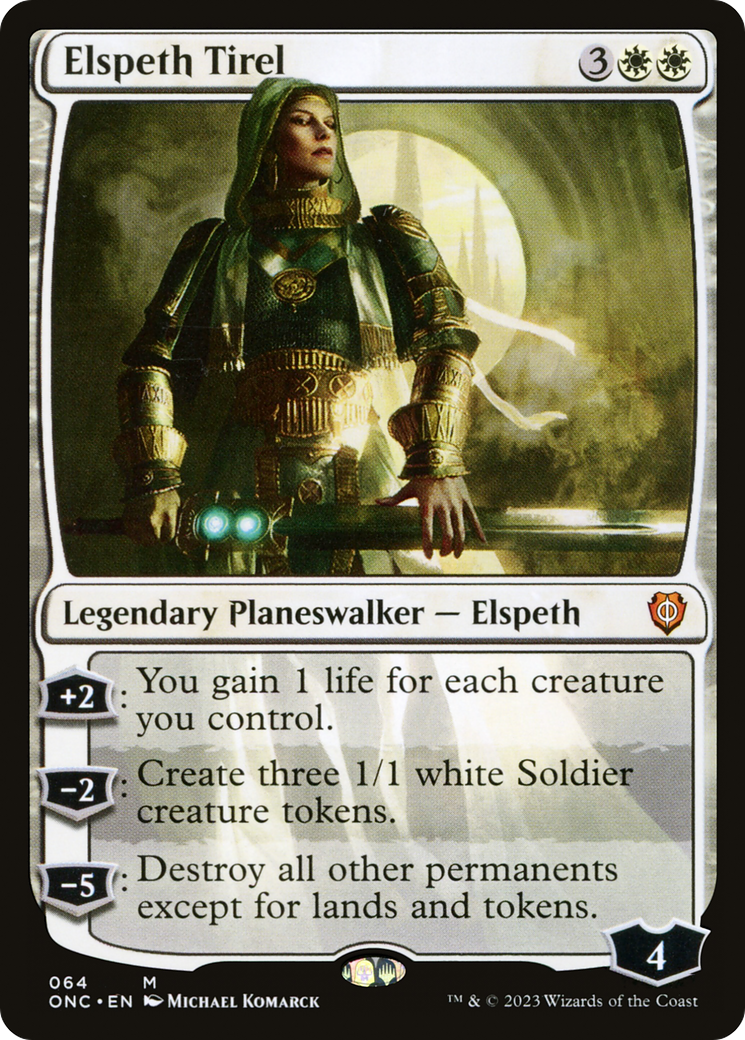 Elspeth Tirel [Phyrexia: All Will Be One Commander] | The Gaming-Verse