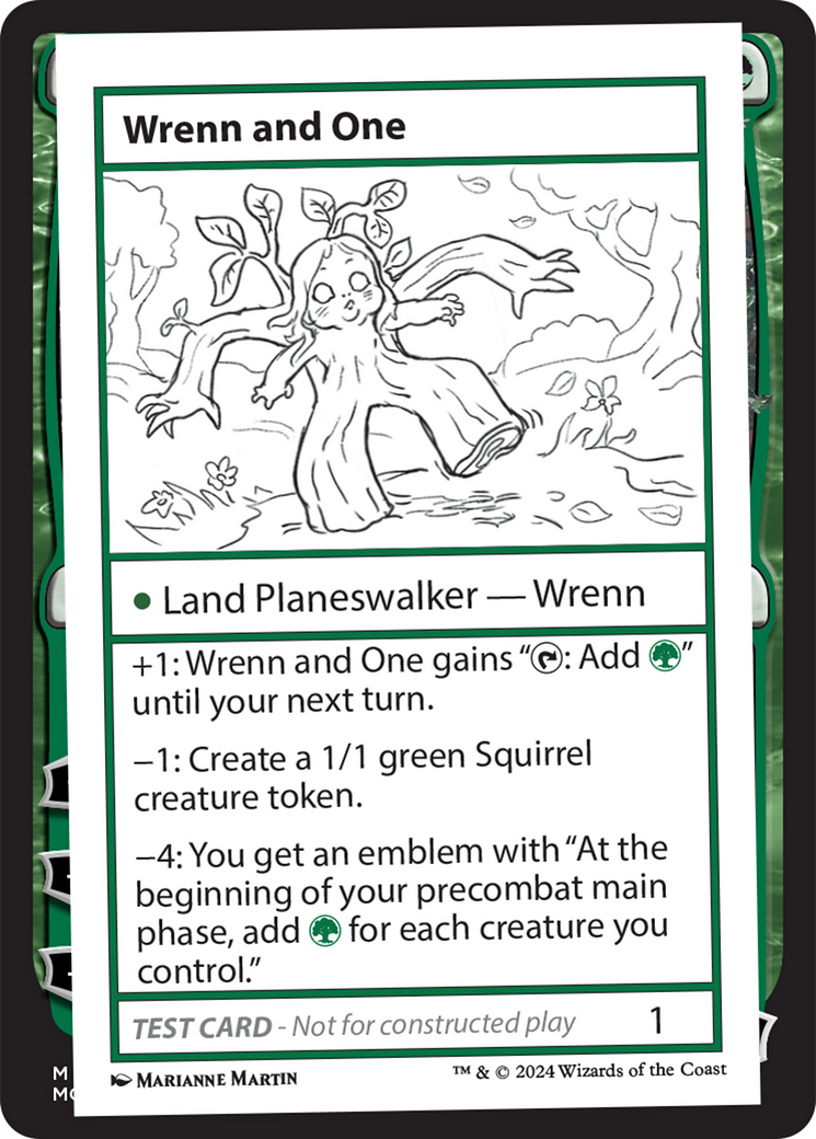 Wrenn and One [Mystery Booster 2 Playtest Cards] | The Gaming-Verse