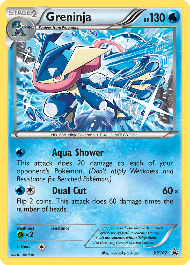 Greninja (XY162) [XY: Black Star Promos] | The Gaming-Verse