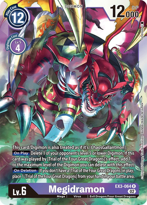 Megidramon [EX3-064] [Draconic Roar] | The Gaming-Verse