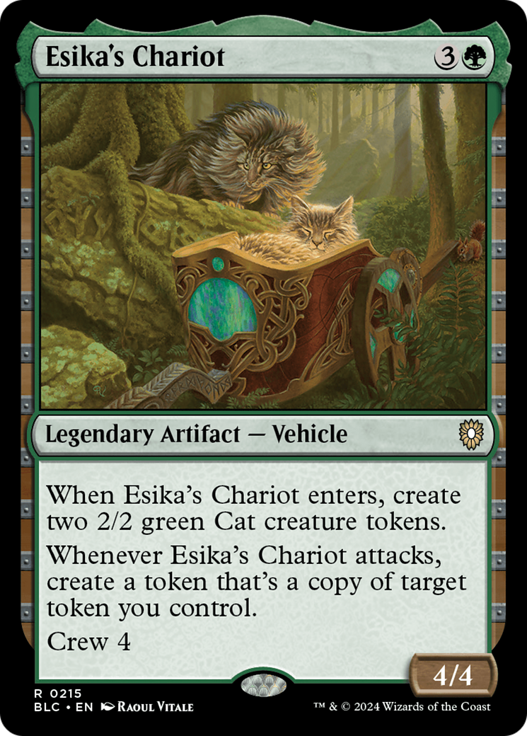 Esika's Chariot [Bloomburrow Commander] | The Gaming-Verse