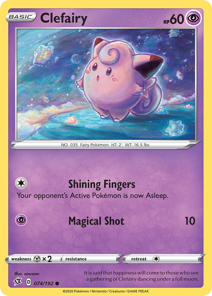 Clefairy (074/192) [Sword & Shield: Rebel Clash] | The Gaming-Verse