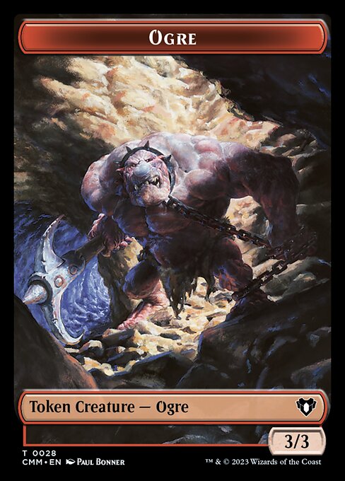 Servo // Ogre Double-Sided Token [Commander Masters Tokens] | The Gaming-Verse