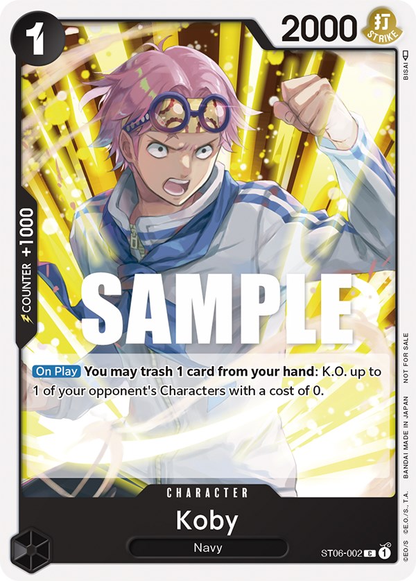 Koby (Promotion Pack 2023) [One Piece Promotion Cards] | The Gaming-Verse