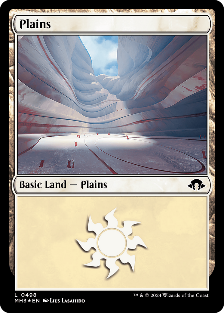 Plains (0498) (Ripple Foil) [Modern Horizons 3] | The Gaming-Verse