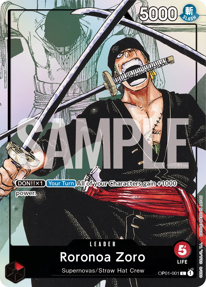 Roronoa Zoro (Alternate Art) [One Piece Promotion Cards] | The Gaming-Verse