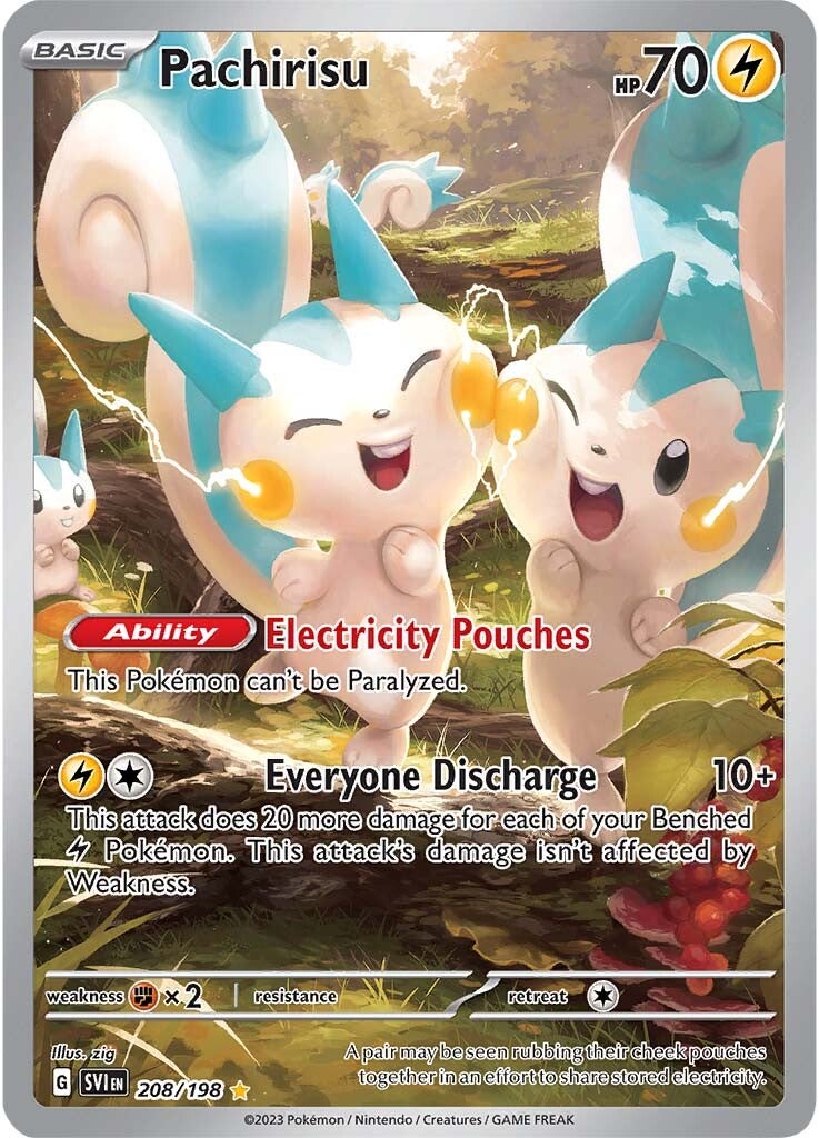 Pachirisu (208/198) [Scarlet & Violet: Base Set] | The Gaming-Verse