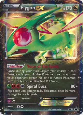 Flygon EX (XY61) (Jumbo Card) [XY: Black Star Promos] | The Gaming-Verse