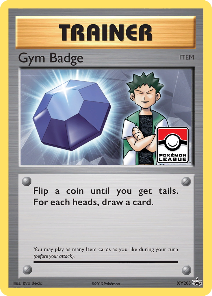 Gym Badge (XY203) [XY: Black Star Promos] | The Gaming-Verse