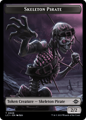 Copy // Skeleton Pirate Double-Sided Token [The Lost Caverns of Ixalan Commander Tokens] | The Gaming-Verse