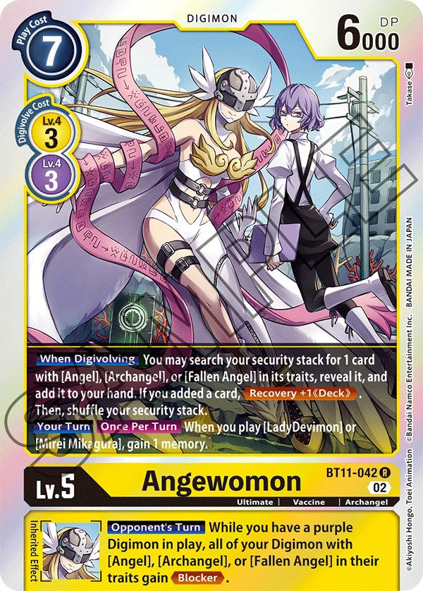 Angewomon [BT11-042] [Dimensional Phase] | The Gaming-Verse