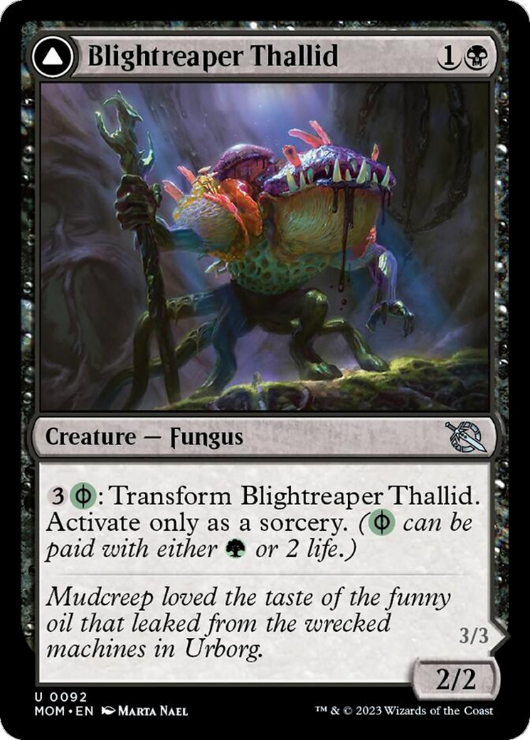 Blightreaper Thallid // Blightsower Thallid [March of the Machine] | The Gaming-Verse