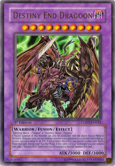 Destiny End Dragoon [LODT-EN042] Ultra Rare | The Gaming-Verse