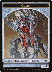 Illusion (005) // Golem (018) Double-Sided Token [Modern Horizons Tokens] | The Gaming-Verse