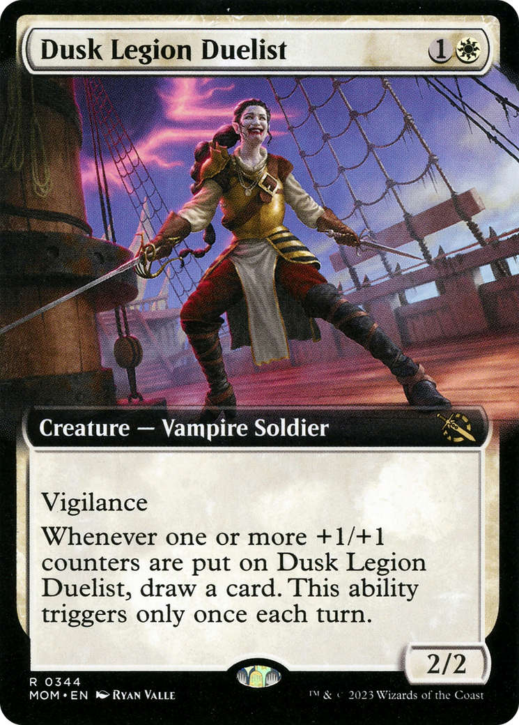 Dusk Legion Duelist (Extended Art) [March of the Machine] | The Gaming-Verse