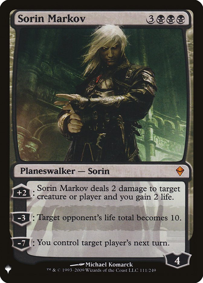 Sorin Markov [Mystery Booster] | The Gaming-Verse