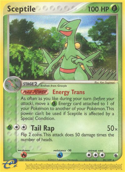 Sceptile (20/109) [EX: Ruby & Sapphire] | The Gaming-Verse