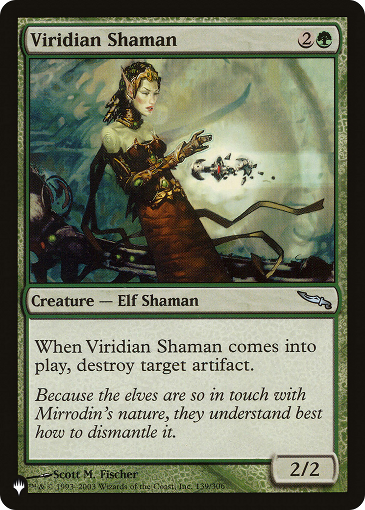 Viridian Shaman [The List Reprints] | The Gaming-Verse