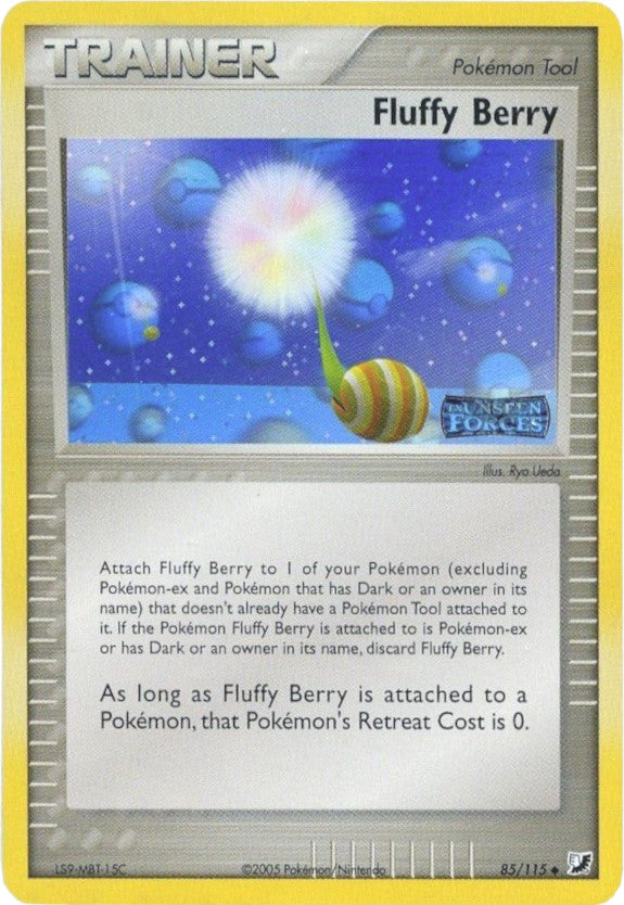 Fluffy Berry (85/115) (Stamped) [EX: Unseen Forces] | The Gaming-Verse