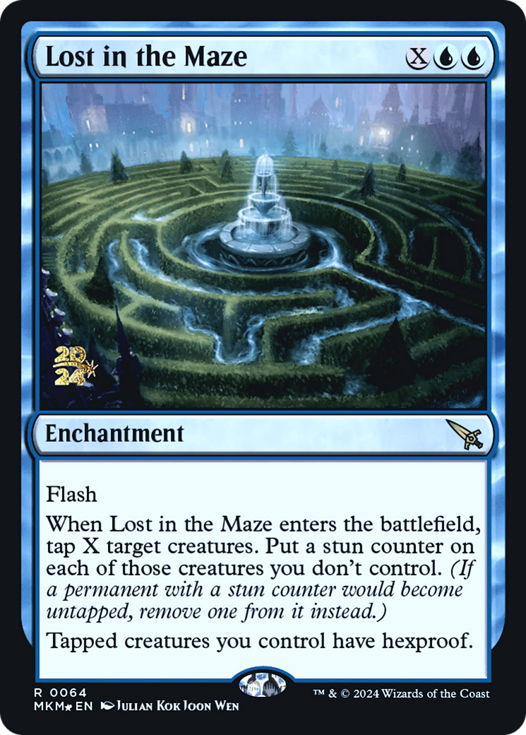 Lost in the Maze [Murders at Karlov Manor Prerelease Promos] | The Gaming-Verse