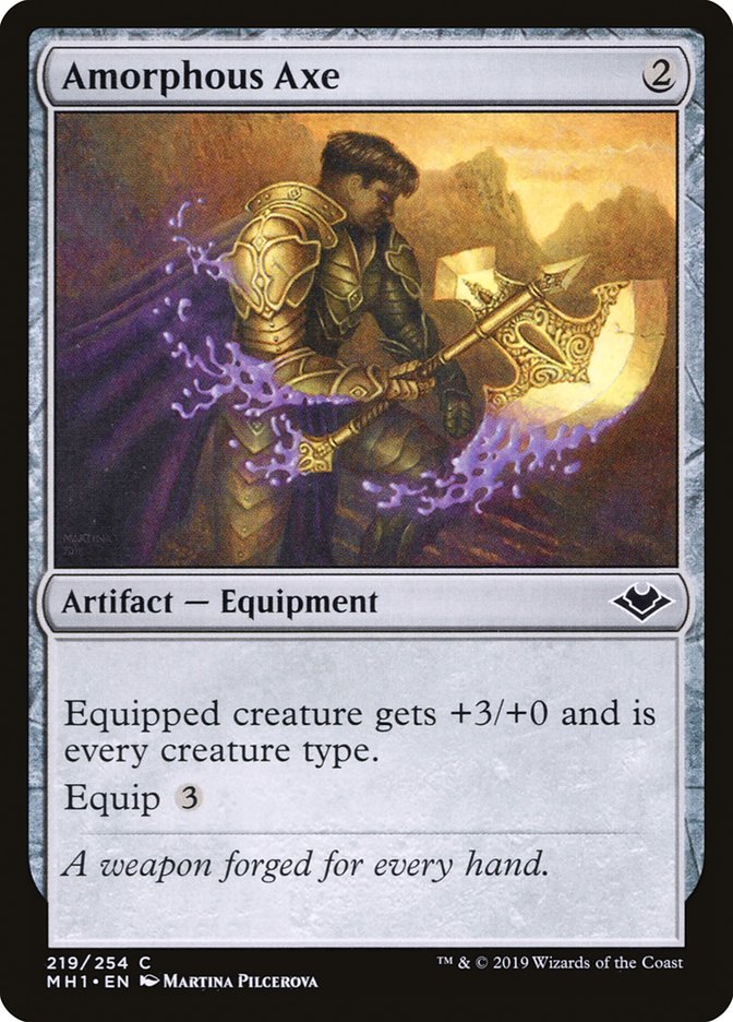 Amorphous Axe [Modern Horizons] | The Gaming-Verse