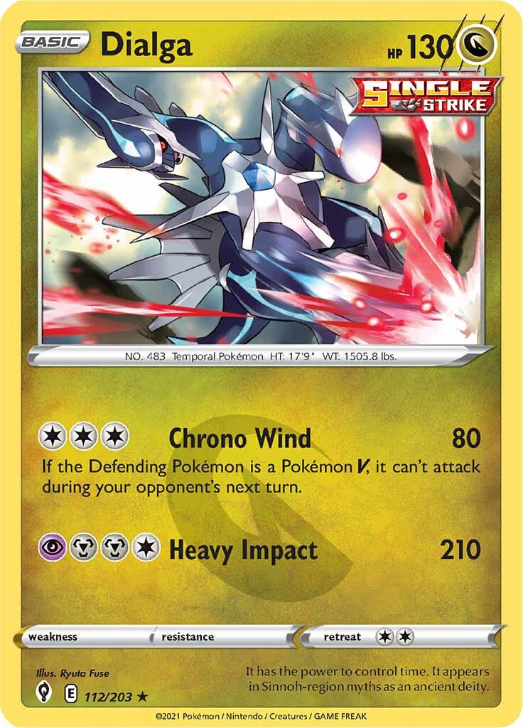 Dialga (112/203) [Sword & Shield: Evolving Skies] | The Gaming-Verse