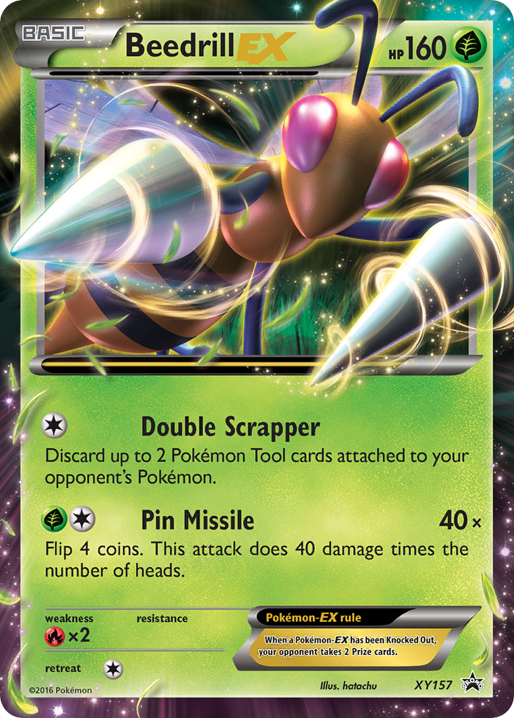 Beedrill EX (XY157) [XY: Black Star Promos] | The Gaming-Verse