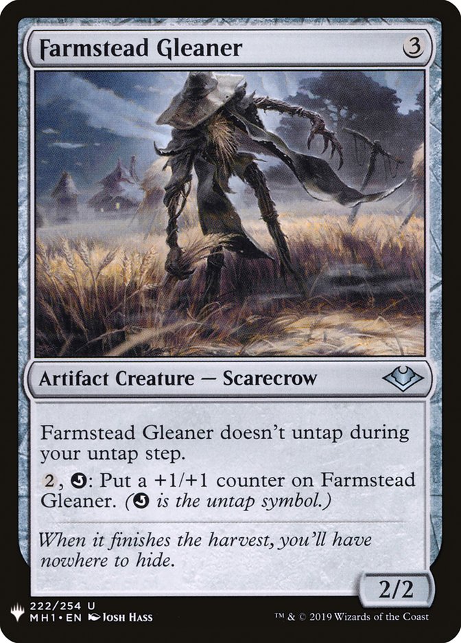 Farmstead Gleaner [Mystery Booster] | The Gaming-Verse